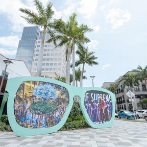 Palm Beach Culture display titled 'Shades of Culture'