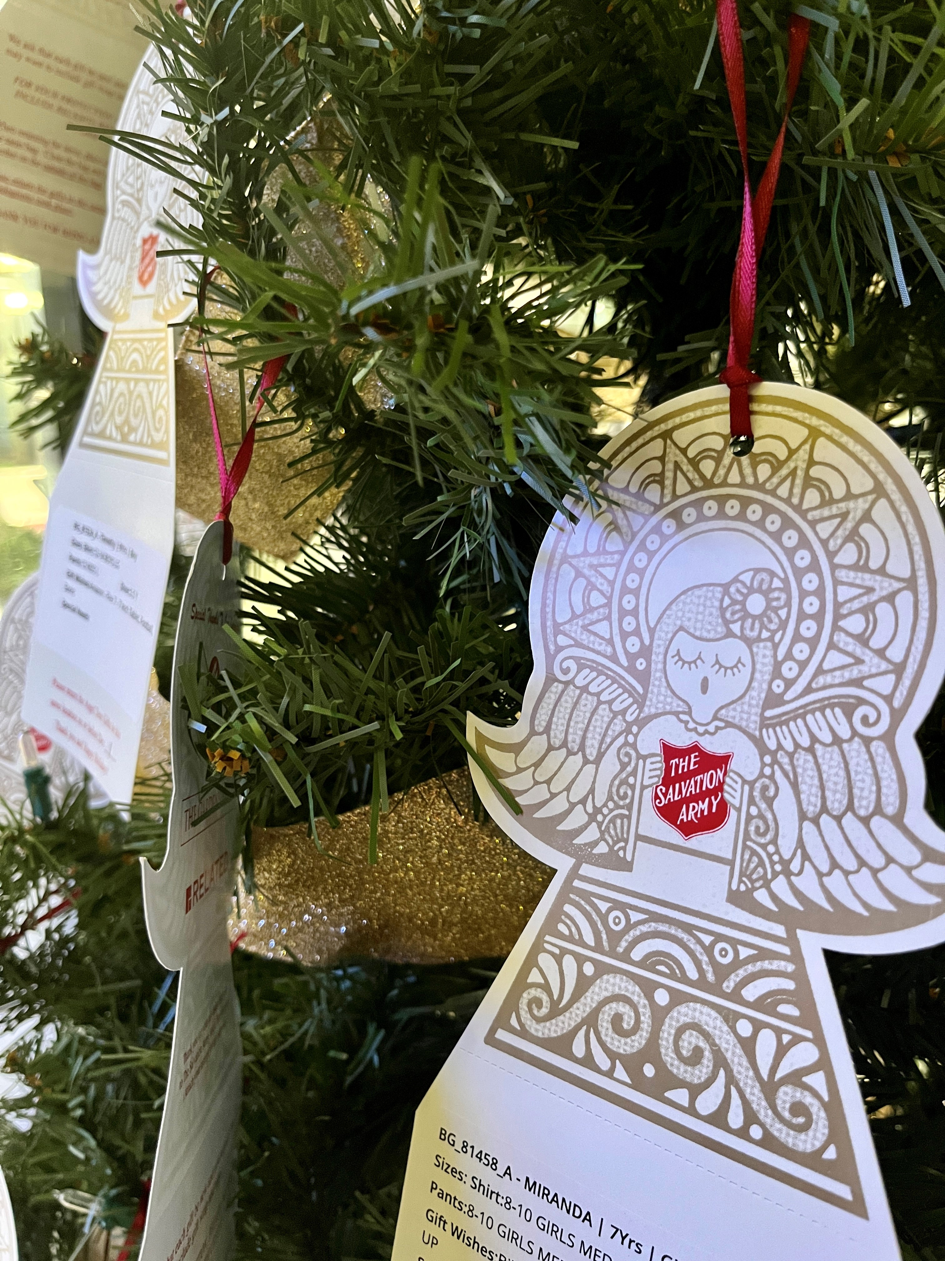 Salvation Army Angel Tree