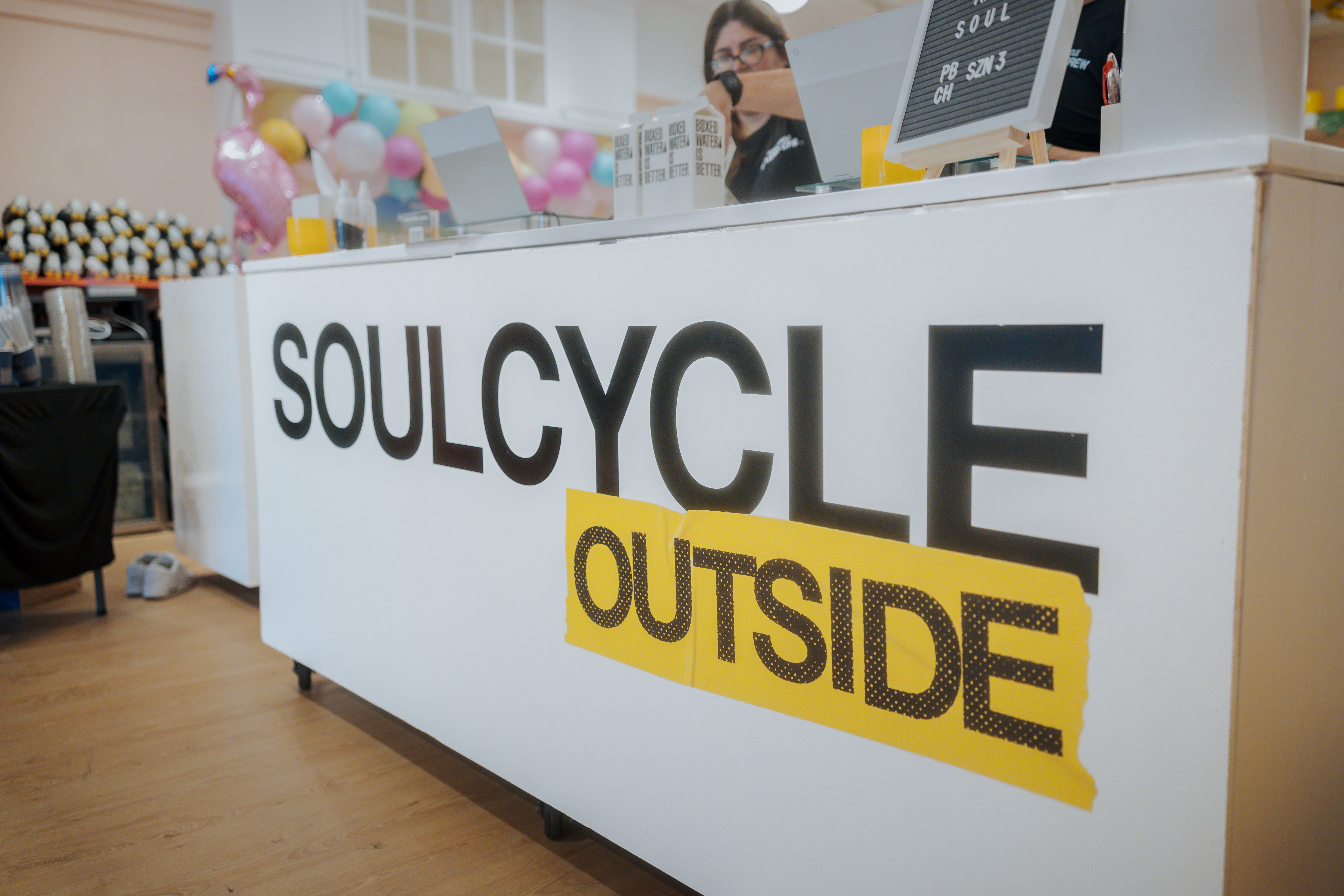 Soul Cycle pop-up