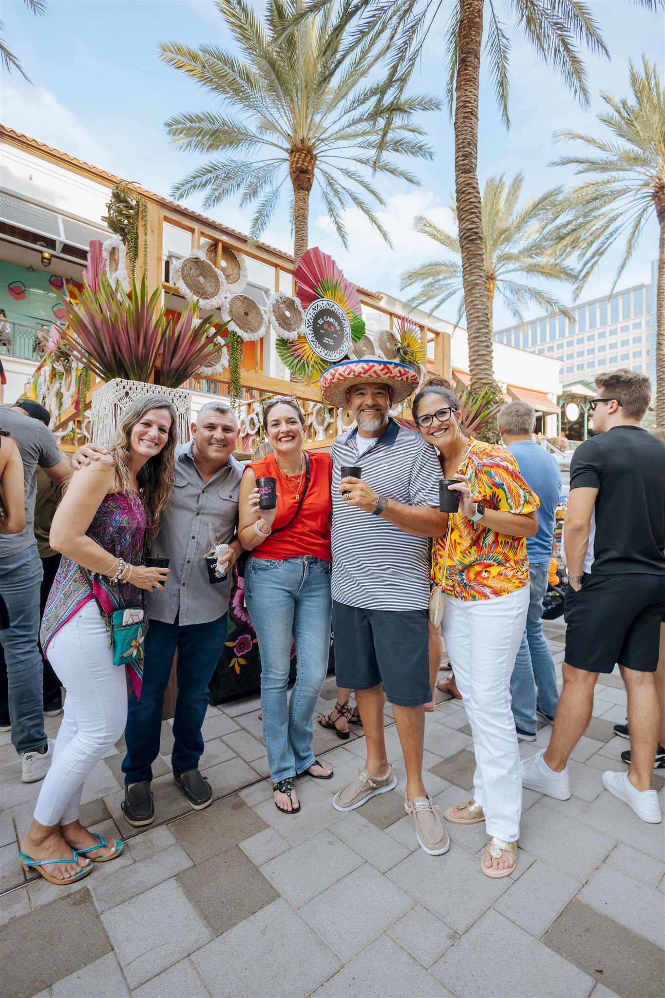 Group of people celebrating Cinco De Mayo