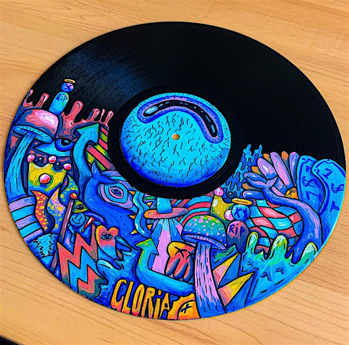 Painted record