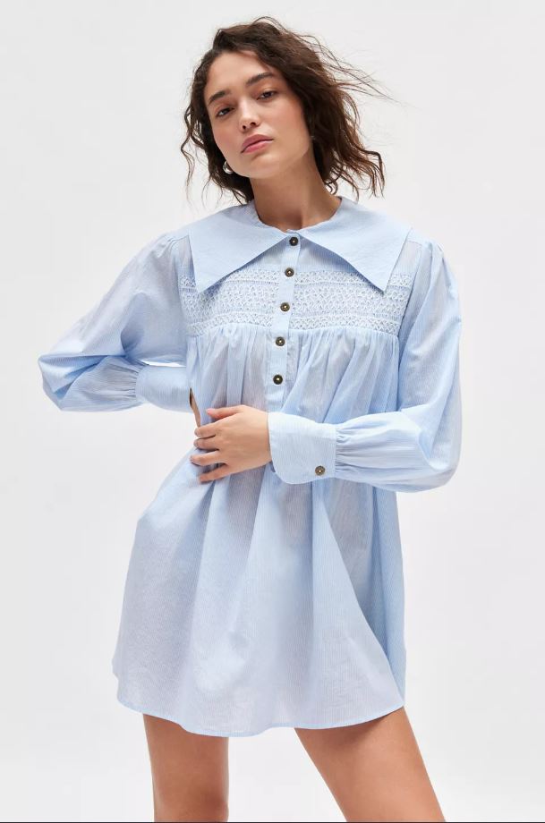 Urban Outfitters: Kimchi Blue Melani Collard Mini Dress