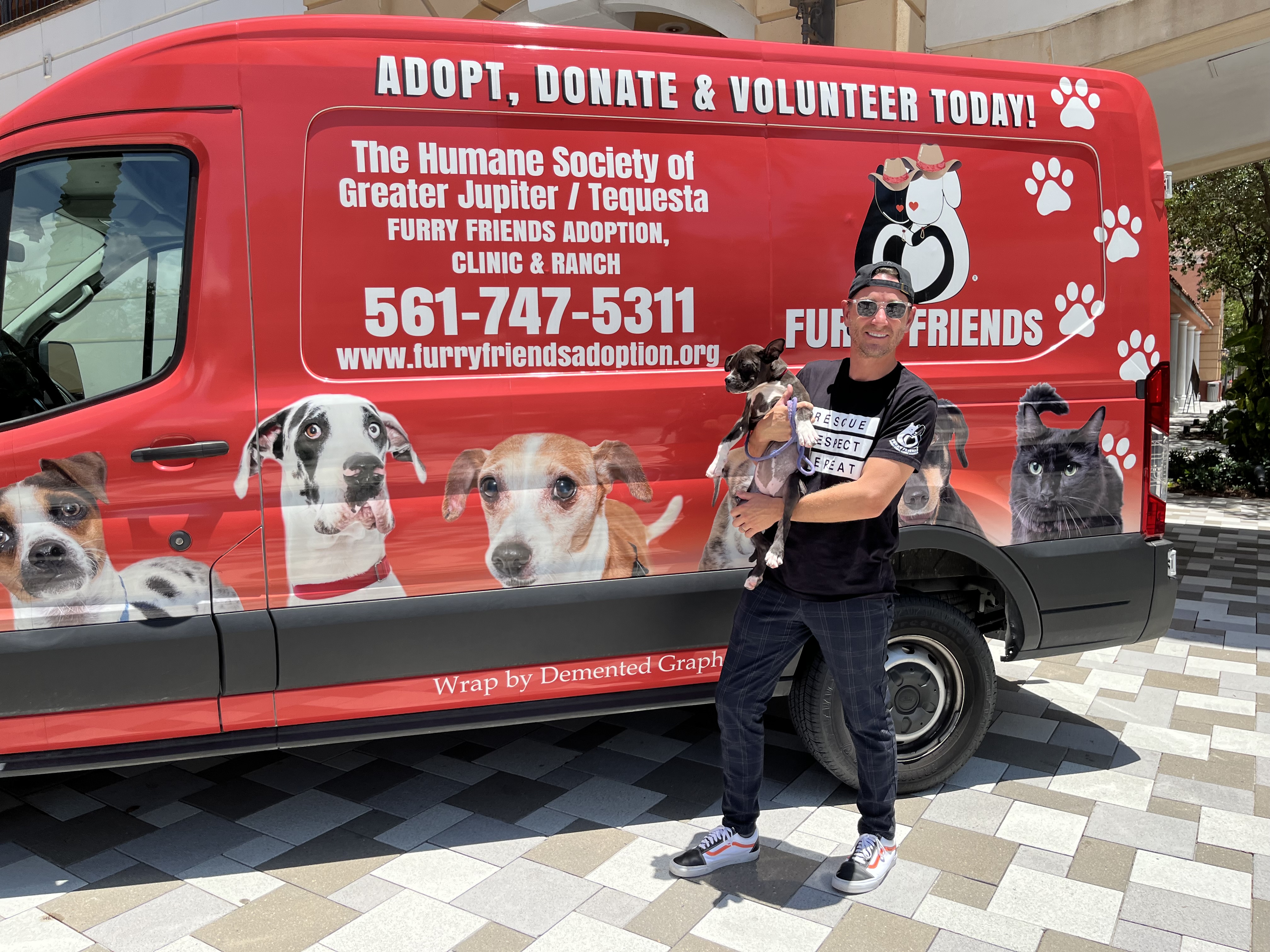 furry friend adoption van