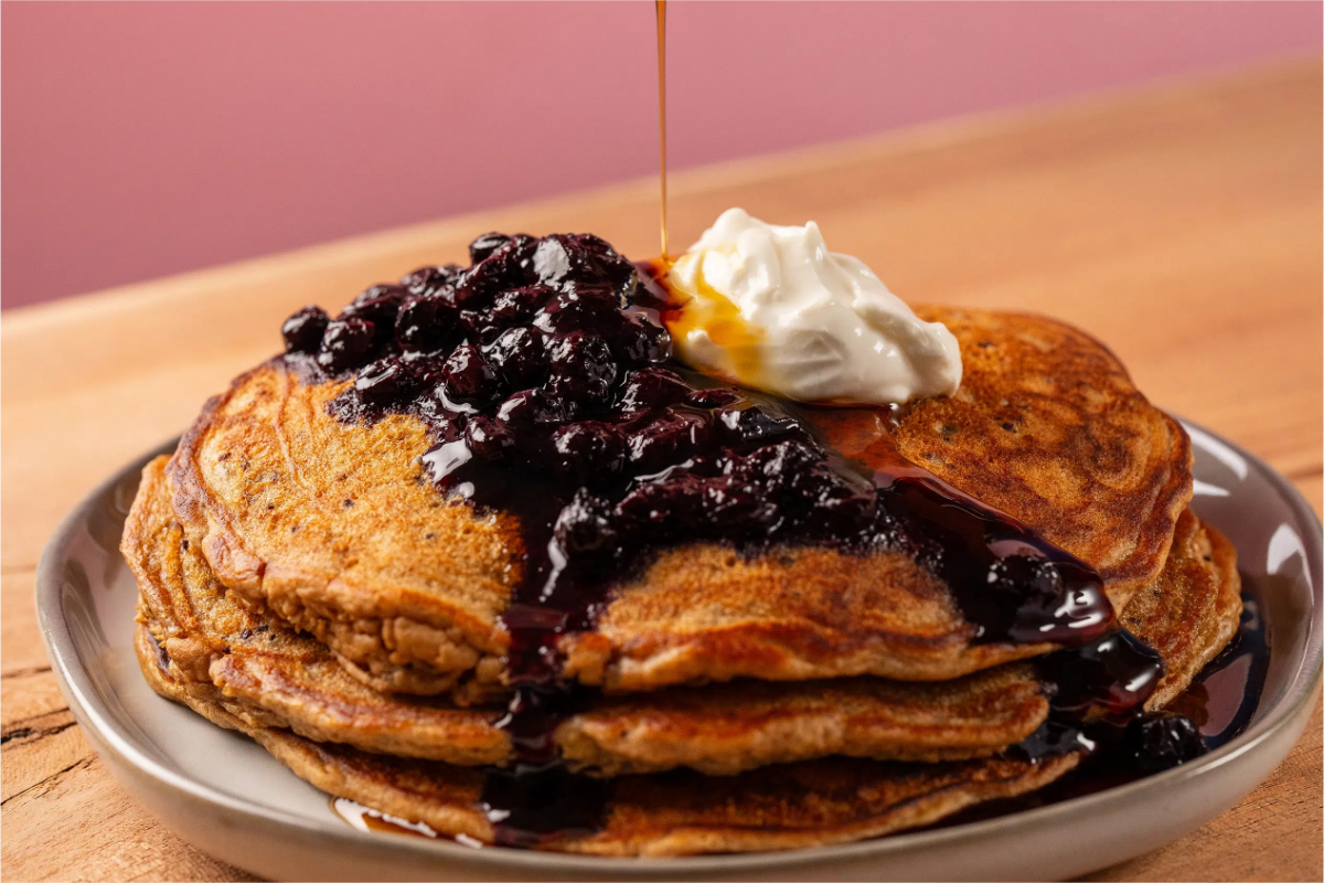 True Food Kitchen Blueberry Pancakes