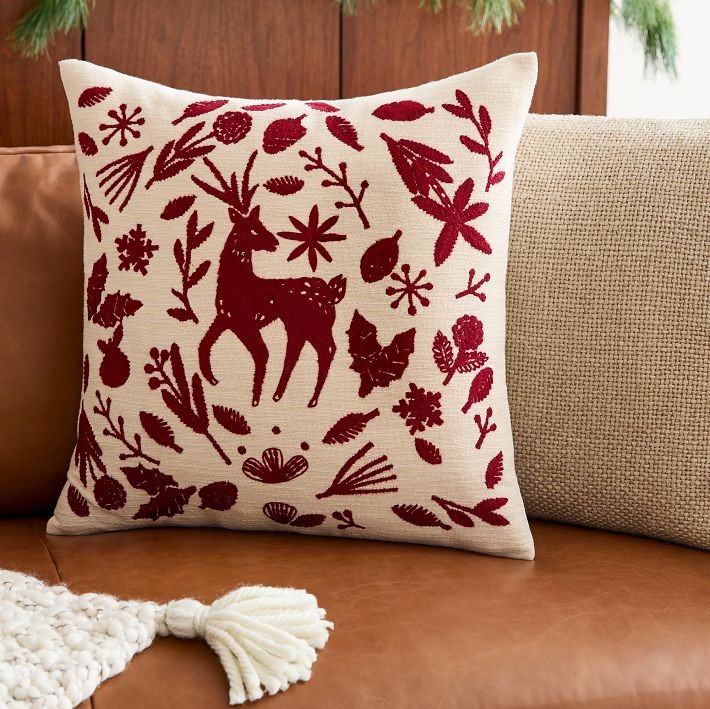 Scandi Dear Pillow Cover