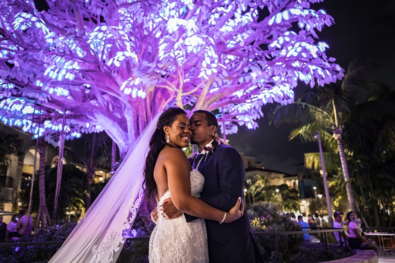 bridal and groom